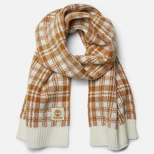 NWT Timberland Buffalo Plaid Knit Scarf